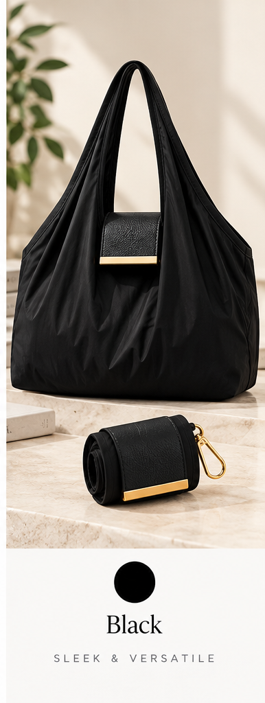Tote pliable Noir